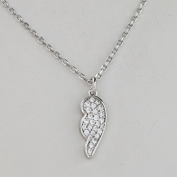 Guardian Angel Necklace, 925 Sterling Silver Charmed Aroma Angel Collec… - Picture 2 of 4